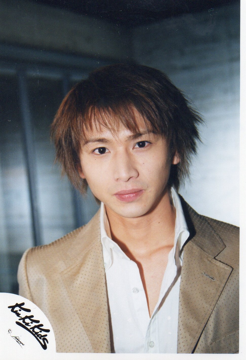 Amazon.co.jp: KinKi Kids 堂本光一 公式写真 【スリーブ付】 b173